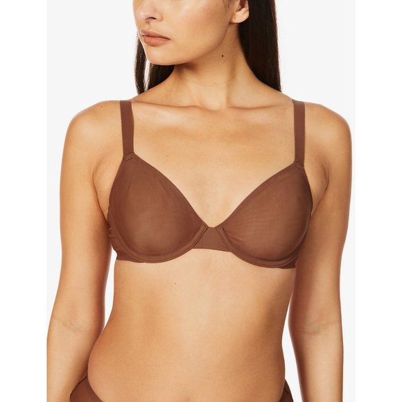 Skims Naked Demi Underwire Bra in Jasper NEW WITH TAGS - Picture 4 of 6